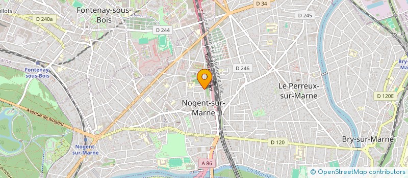 localisation de l'entreprise 809 208 440   NOGENT-SUR-MARNE