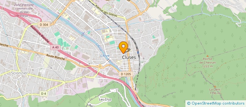 localisation de l'entreprise 809 224 991   CLUSES