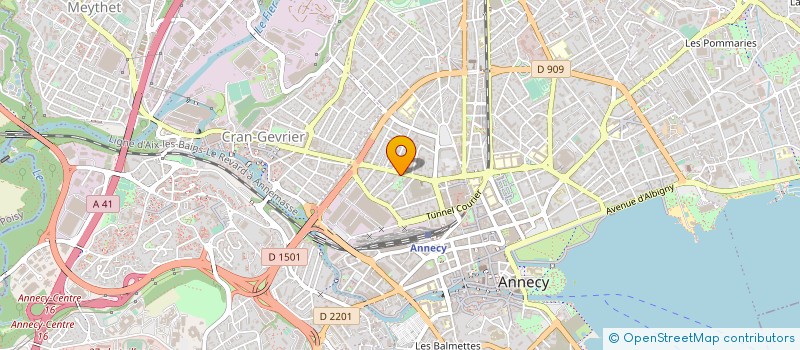 localisation de l'entreprise 809 232 028  à ANNECY