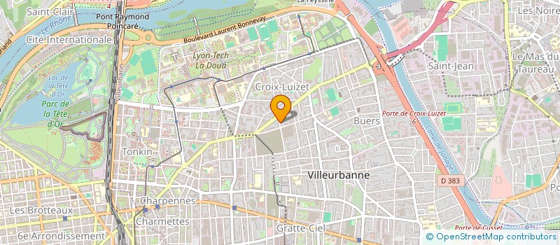 localisation de l'entreprise 809 232 705   VILLEURBANNE