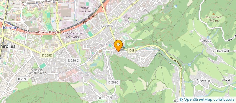 localisation de l'entreprise 809 233 182   EYBENS