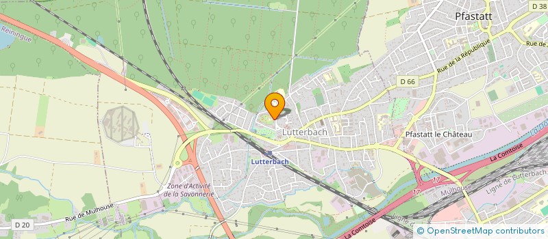 localisation de l'entreprise 809 246 218   LUTTERBACH