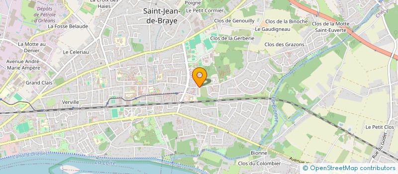 localisation de l'entreprise 809 250 822   SAINT-JEAN-DE-LA-RUELLE