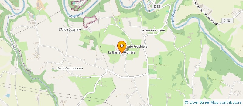 localisation de l'entreprise 809 257 645   LE TEILLEUL