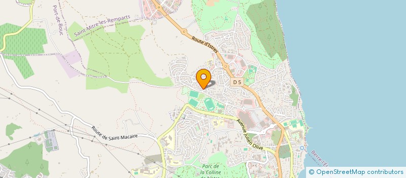 localisation de l'entreprise 809 275 332 à MARTIGUES