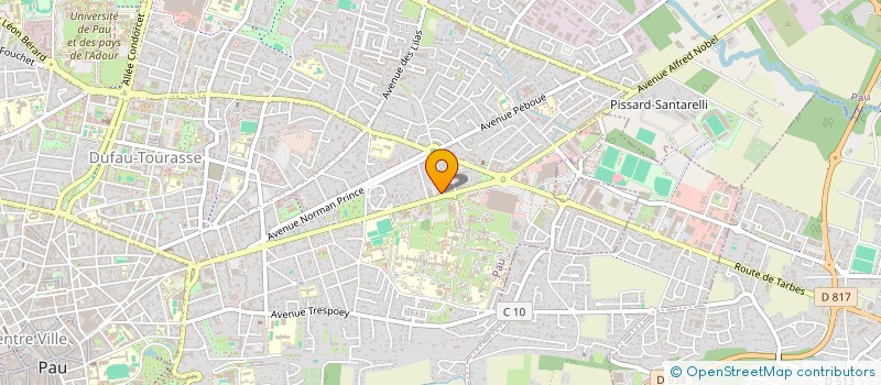 localisation de l'entreprise 809 276 470  à PAU