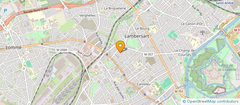 localisation de l'entreprise 809 281 322  à LAMBERSART