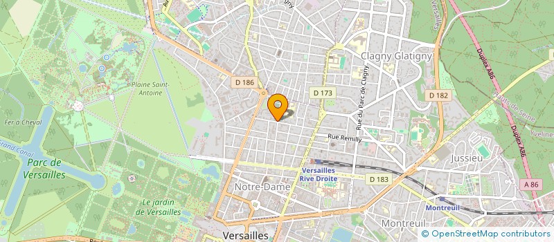 localisation de l'entreprise 809 298 003   VERSAILLES
