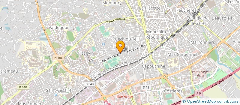 localisation de l'entreprise 809 301 096   NIMES