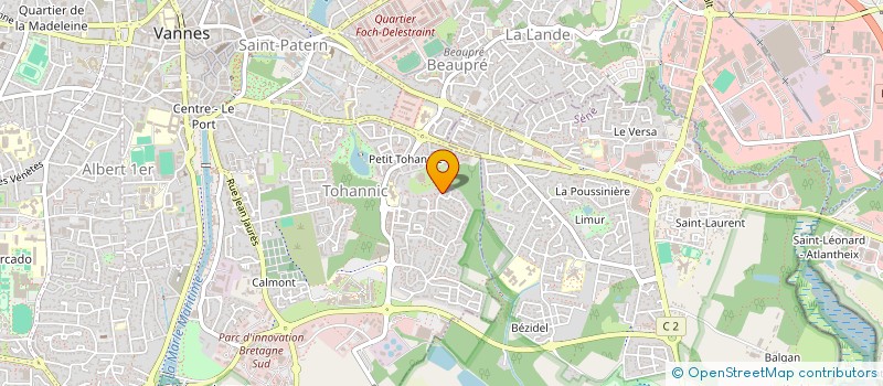 localisation de l'entreprise 809 318 587  à VANNES