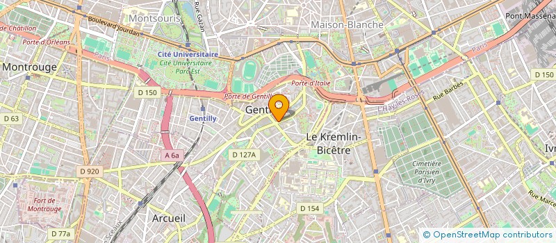 localisation de l'entreprise 809 325 624   BOURG-LA-REINE