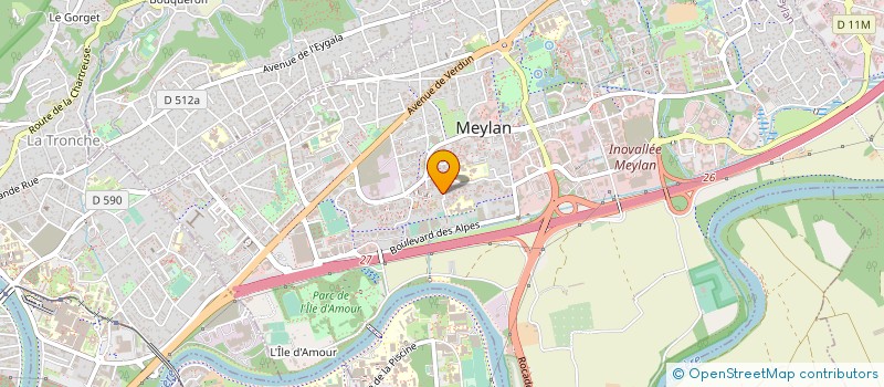 localisation de l'entreprise 809 331 945   CORENC