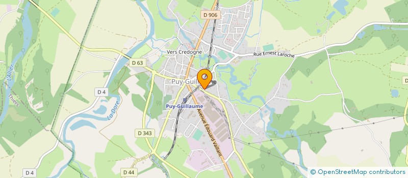 localisation de l'entreprise 809 347 917 à THIERS