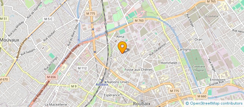 localisation de l'entreprise 809 353 014   SAINGHIN-EN-WEPPES