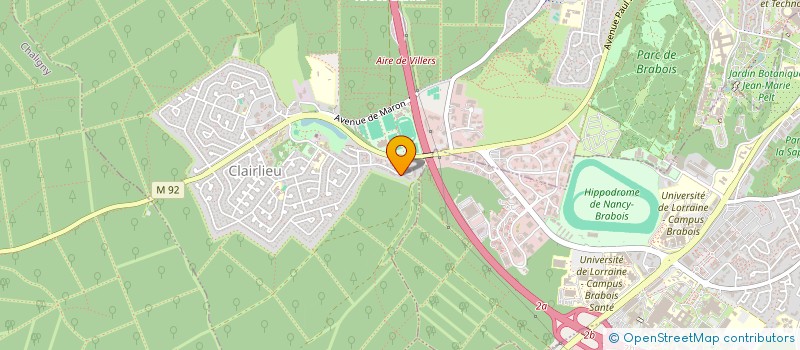 localisation de l'entreprise 809 355 753   VILLERS-LES-NANCY