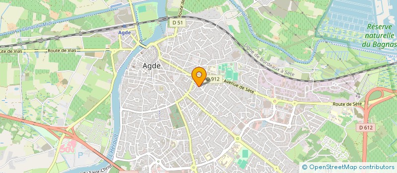 localisation de l'entreprise 809 357 023 à AGDE
