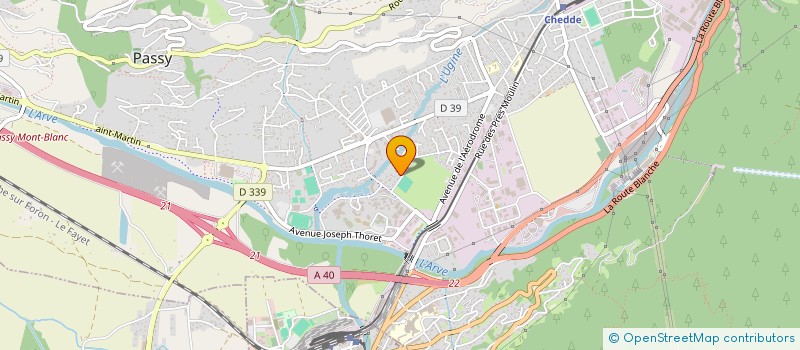 localisation de l'entreprise 809 363 484   PASSY