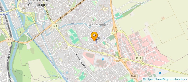 localisation de l'entreprise 809 380 934   REIMS