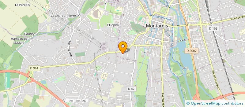 localisation de l'entreprise 809 397 839 à MONTARGIS