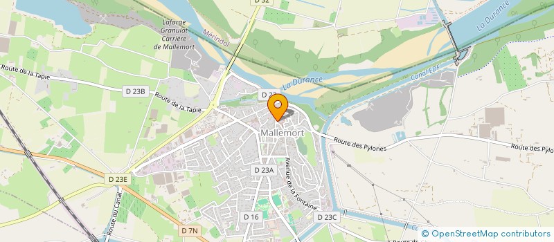 localisation de l'entreprise 809 409 642   MALLEMORT