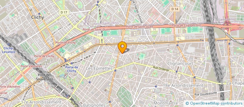 localisation de l'entreprise 809 414 311 à SAINT-OUEN-SUR-SEINE
