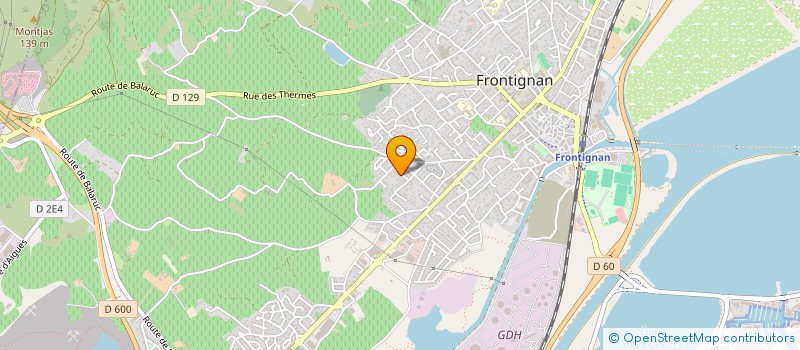 localisation de l'entreprise 809 440 423  à FRONTIGNAN