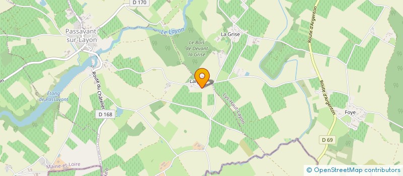 localisation de l'entreprise 809 441 223   PASSAVANT-SUR-LAYON