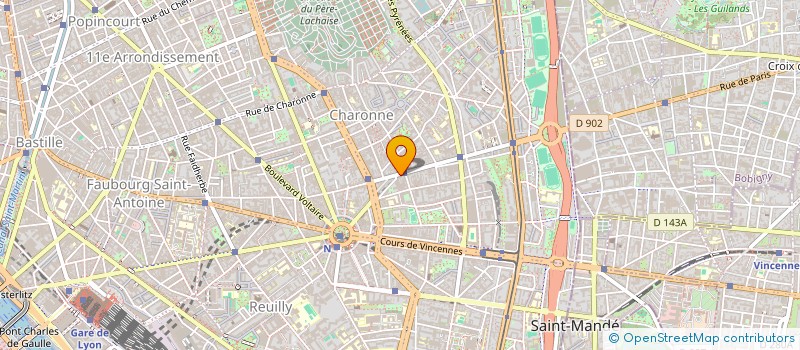 localisation de l'entreprise 809 447 618 à ROMAINVILLE