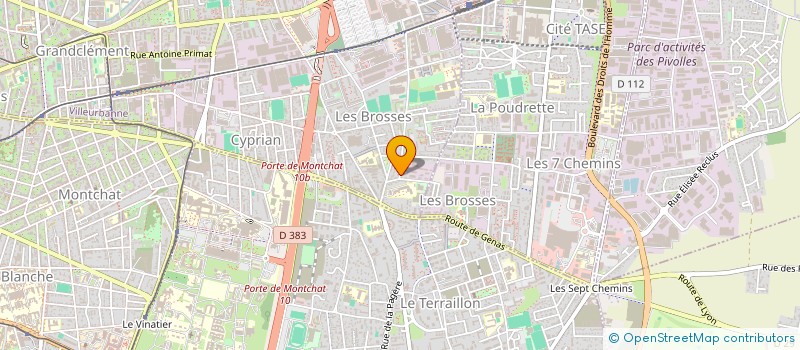 localisation de l'entreprise 809 469 075   VILLEURBANNE