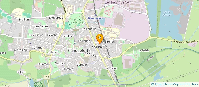 localisation de l'entreprise 809 473 663 à BLANQUEFORT