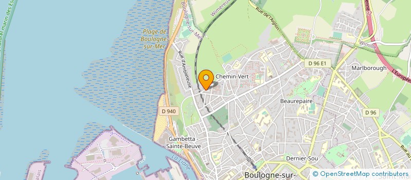 localisation de l'entreprise 809 476 252   BOULOGNE-SUR-MER