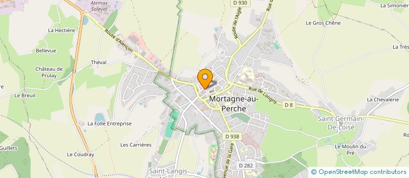 localisation de l'entreprise 809 499 825 à MORTAGNE-AU-PERCHE