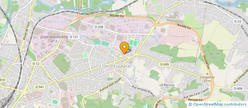 localisation de l'entreprise 809 522 329   L'ISLE-D'ESPAGNAC