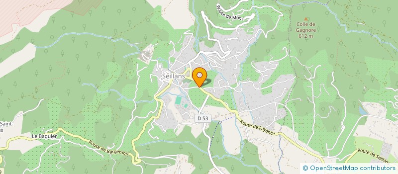 localisation de l'entreprise 809 529 290   SEILLANS