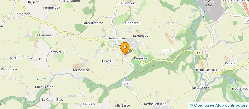 localisation de l'entreprise 809 535 370 à CONCARNEAU