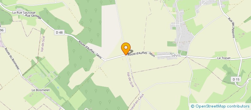 localisation de l'entreprise 809 545 114   BACQUEVILLE-EN-CAUX