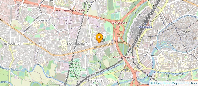 localisation de l'entreprise 809 570 906   STRASBOURG