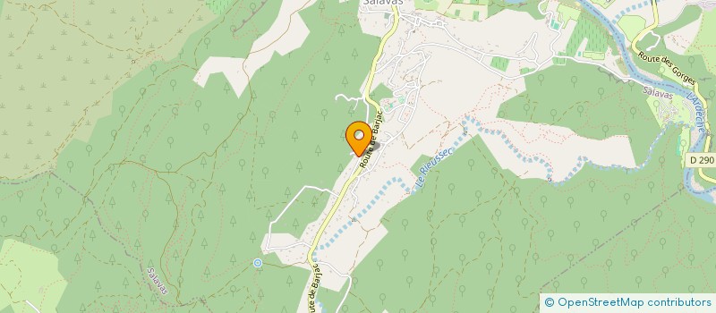 localisation de l'entreprise 809 573 181   SALAVAS