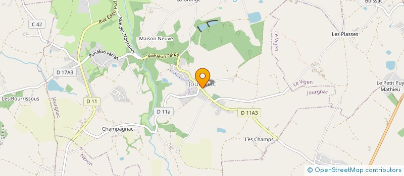 localisation de l'entreprise 809 591 100   JOURGNAC