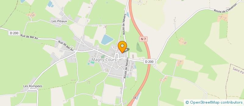 localisation de l'entreprise 809 593 221 à NEVERS