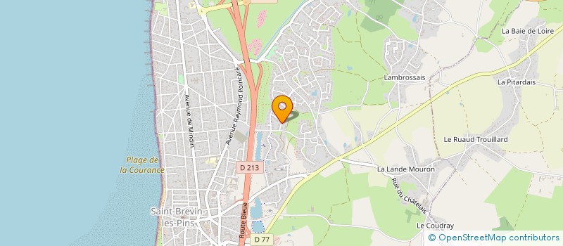 localisation de l'entreprise 809 603 491  à SAINT-BREVIN-LES-PINS