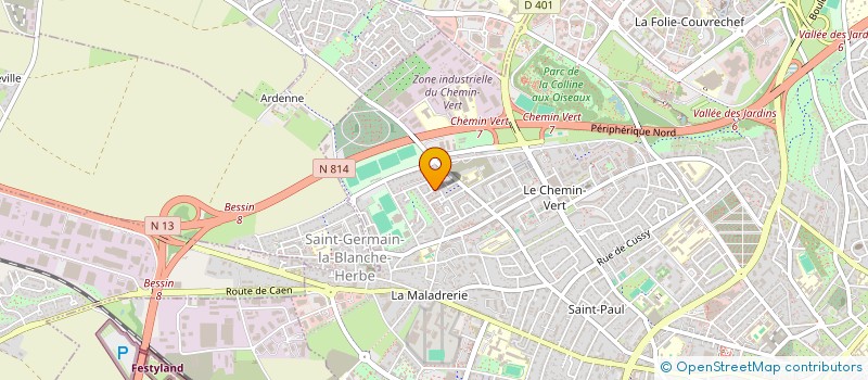 localisation de l'entreprise 809 607 013 à CAEN