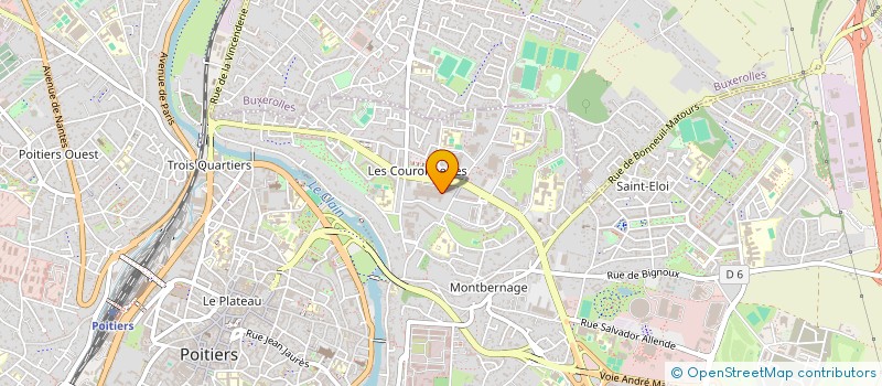 localisation de l'entreprise 809 617 319   POITIERS