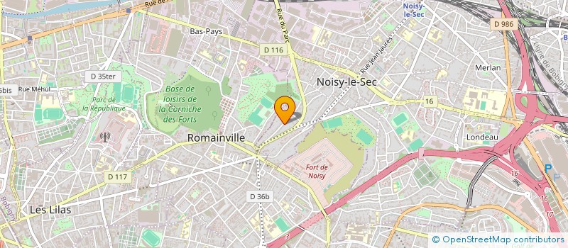 localisation de l'entreprise 809 624 158  à ROSNY-SOUS-BOIS