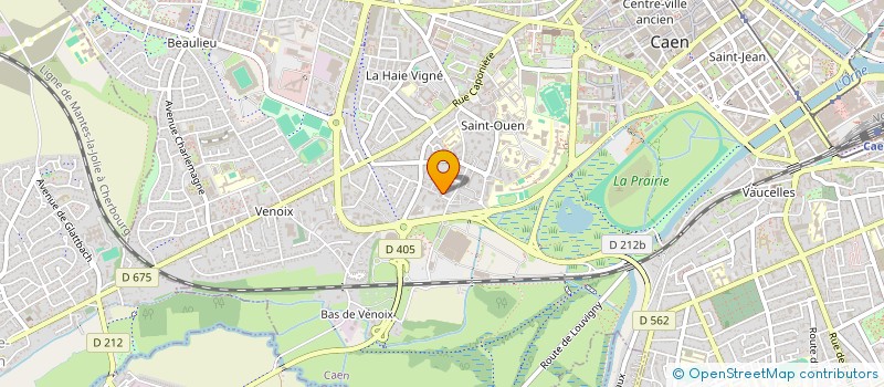 localisation de l'entreprise 809 625 338 à CAEN