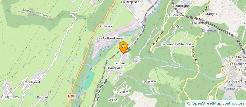 localisation de l'entreprise 809 634 710   BOURG-SAINT-MAURICE