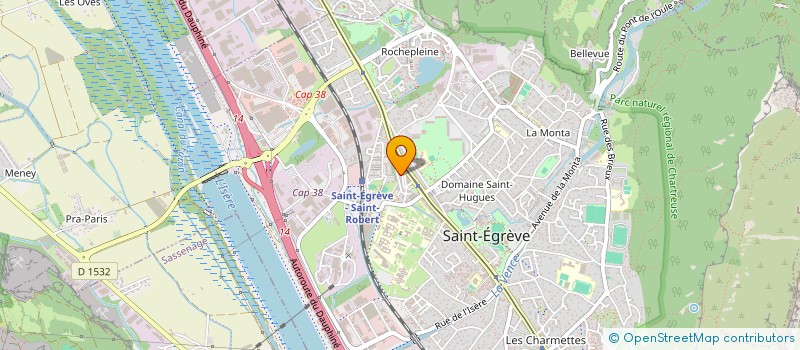 localisation de l'entreprise 809 642 549   SAINT-EGREVE