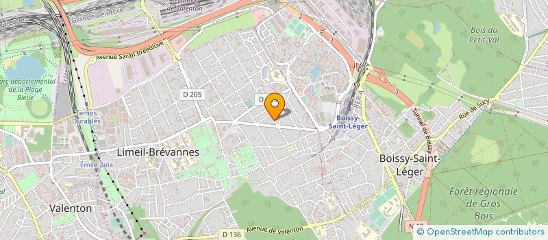 localisation de l'entreprise 809 668 775 à LE PERREUX-SUR-MARNE