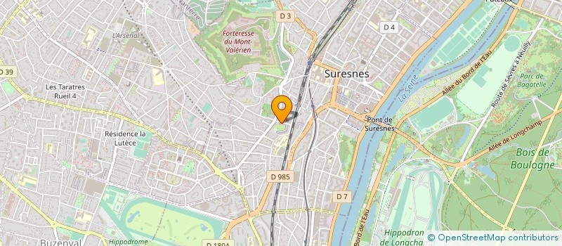 localisation de l'entreprise 809 683 089 à SURESNES