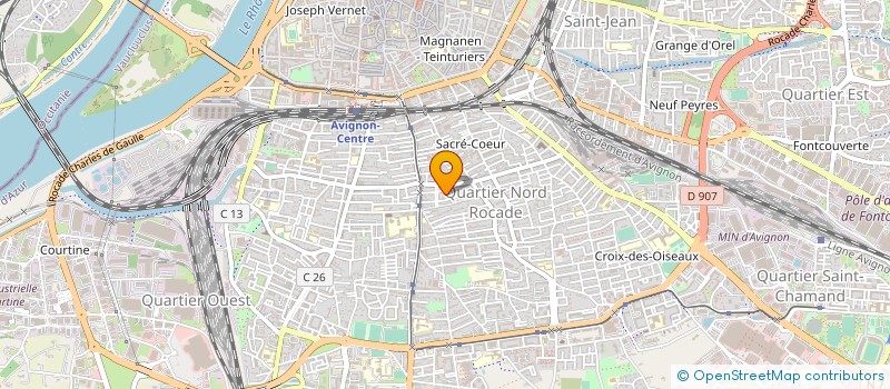 localisation de l'entreprise 809 696 289   AVIGNON